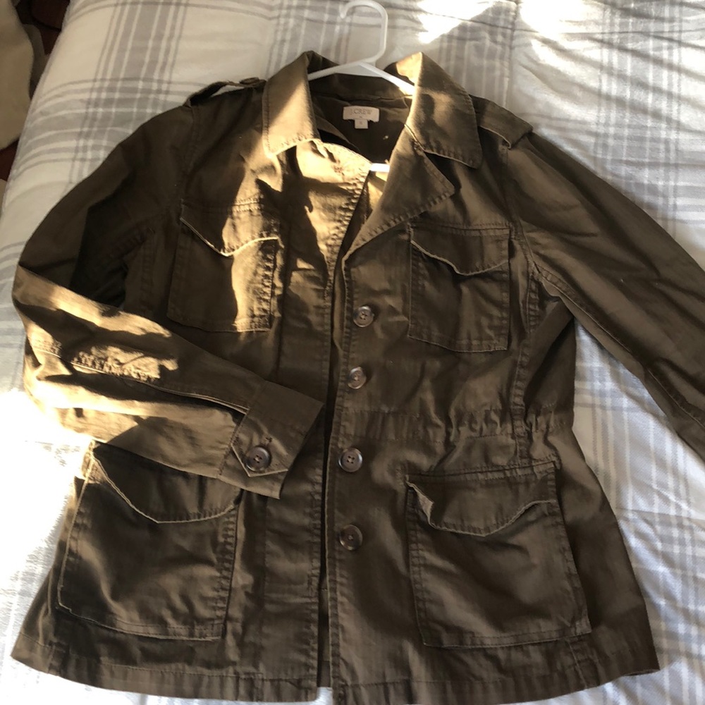 J. Crew Light Weight Utility Jacket - image 1